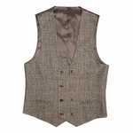 Andrew II Vested Tweed Plaid Suit