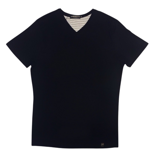 Vince Solid Stretch V-Neck T-Shirt