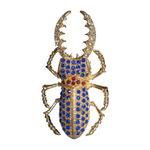 Brody Stag Beetle Lapel Pin Brooch