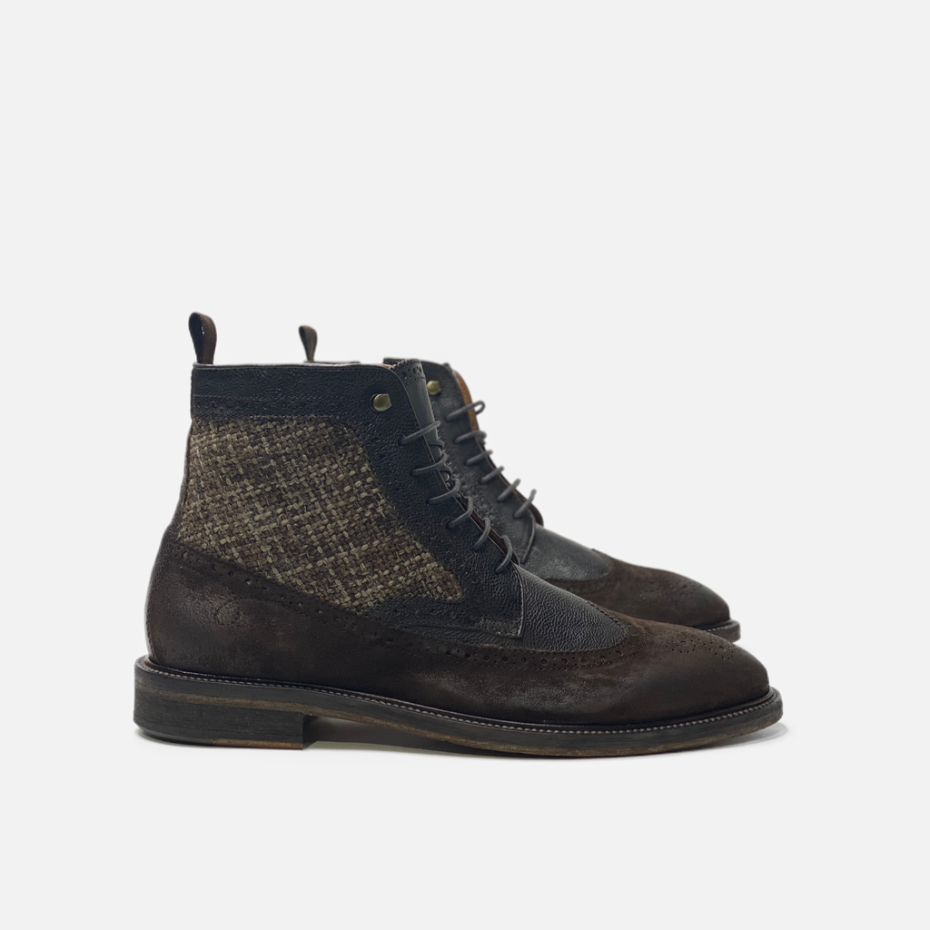 Brewer Wingtip Boot - New Edition Fashion
