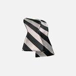 Brevard Wide Striped Self Tie Bow