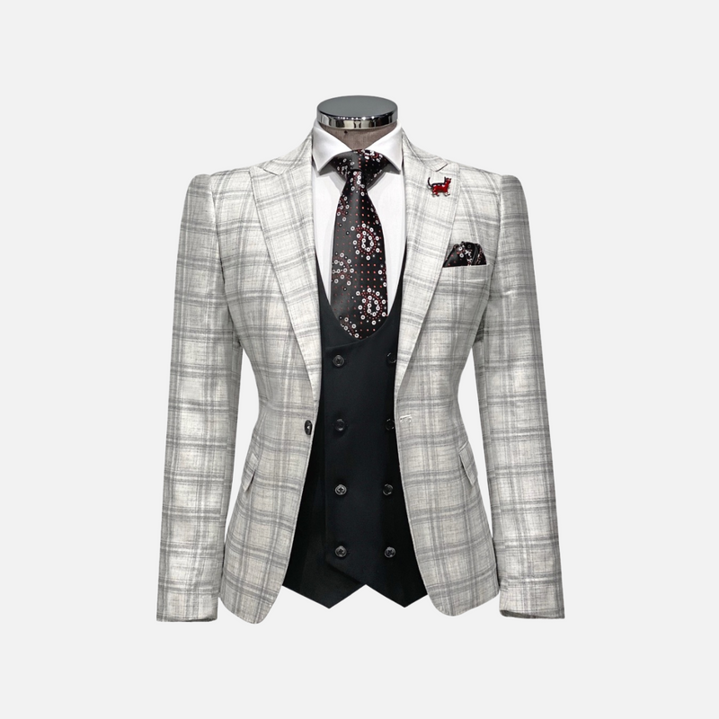 Max Plaid Suit