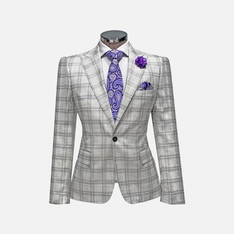 Max Plaid Suit