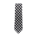 Zareck Plaid Skinny Neck Tie