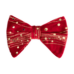 Barnaby Long Velvet Bow Tie