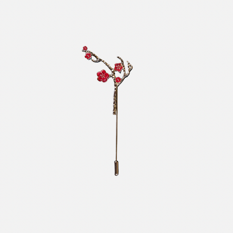 Baines Floral Lapel Pin