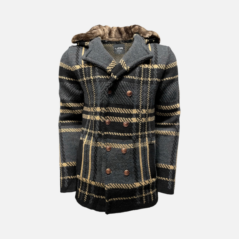 Lajon Lux Knitted Double Breasted Cardigan