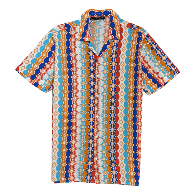 Temkin Tropical Revere Collar Shirt