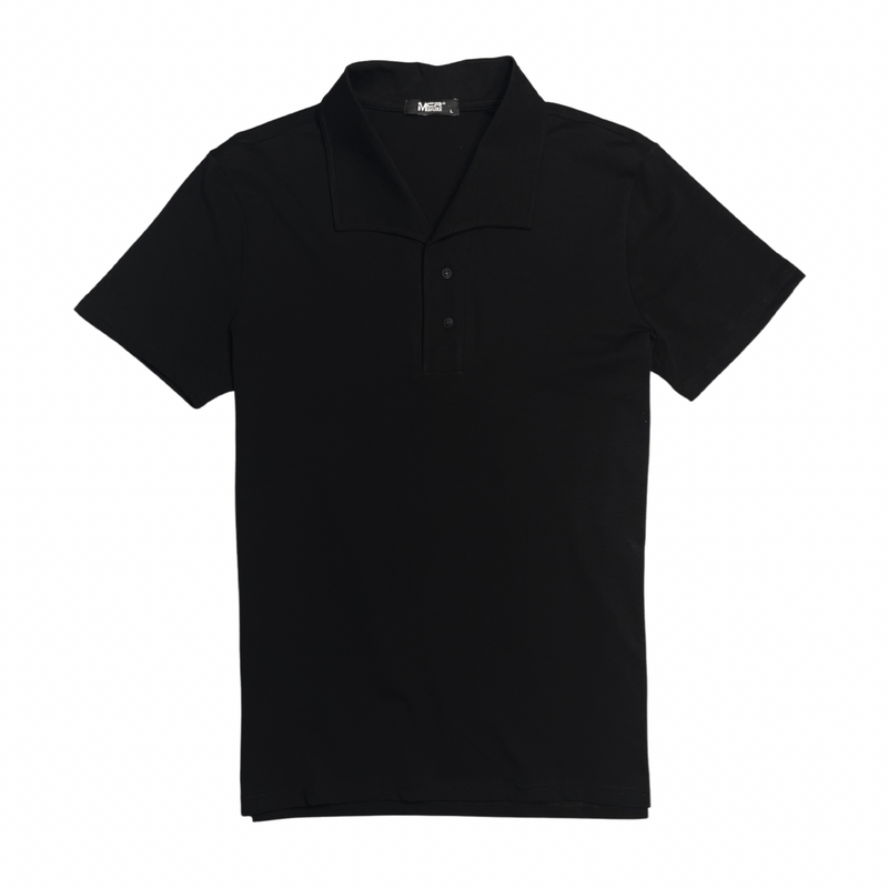 Magnoli Wide Collar Polo Shirt