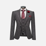 Sydney II Vested Tweed Suit