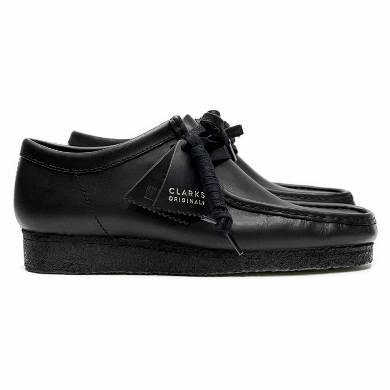 Clarks Wallabee Low Black Leather 26155514 NEFNYC – New Edition Clarks Wallabee Low Black Leather 26155514 NEFNYC – New Edition