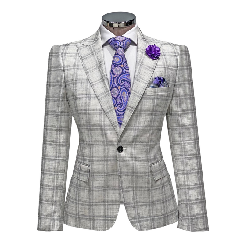 Max Plaid Suit