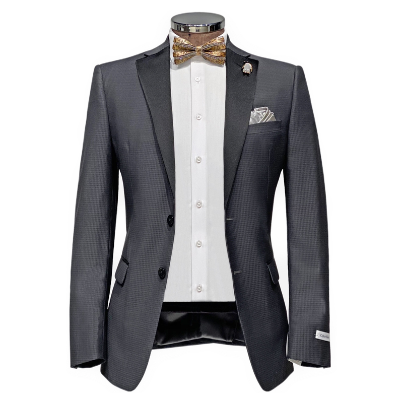 Marton Houndstooth Tuxedo