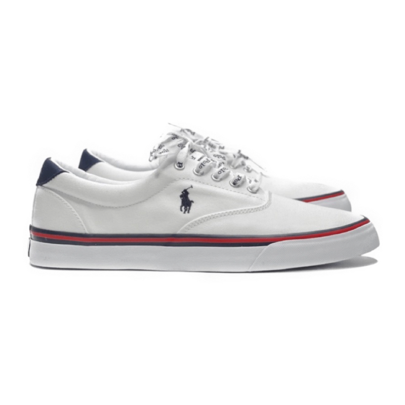 Polo Ralph Lauren Thorton Recycled Canvas Low Top Sneakers NEFNYC