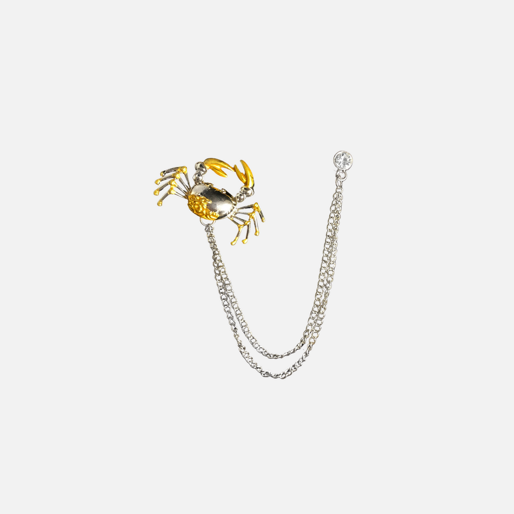Crab Chain Pin - New Edition Fashion