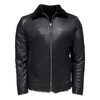 Dawson Leather Shearling Flight Jacket