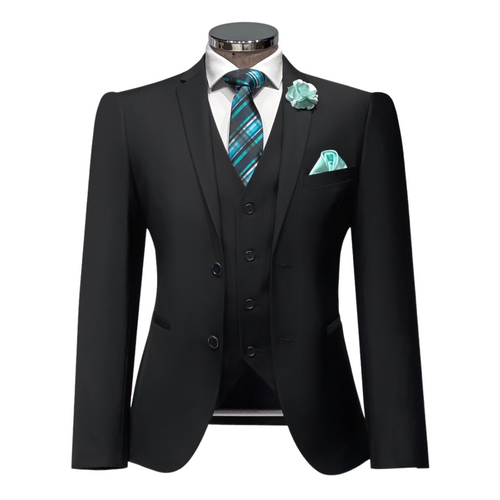 Hartford Solid Super Slim Vested Suit