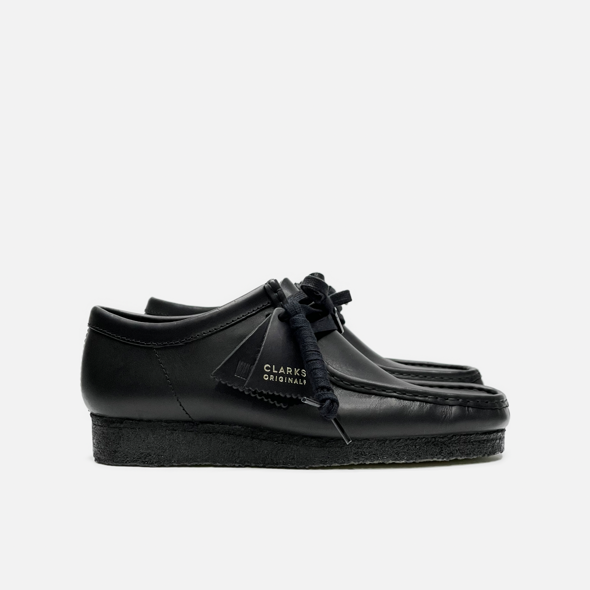 Clarks Wallabee Low Black Leather 26155514 NEFNYC – New Edition Clarks Wallabee Low Black Leather 26155514 NEFNYC – New Edition