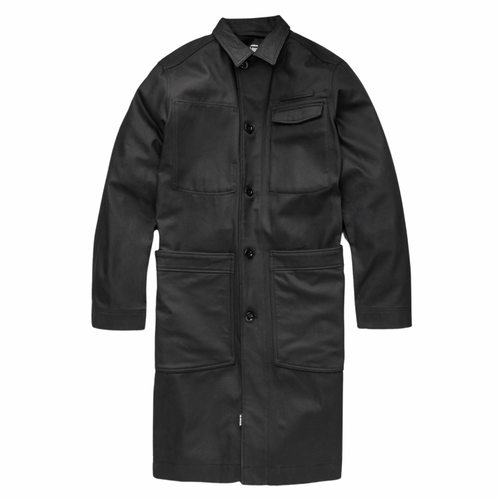 Gunt Patched Pocket Trench Coat