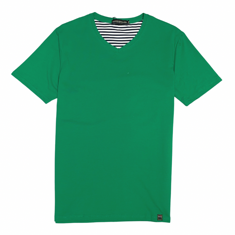 Vince Solid Stretch V-Neck T-Shirt