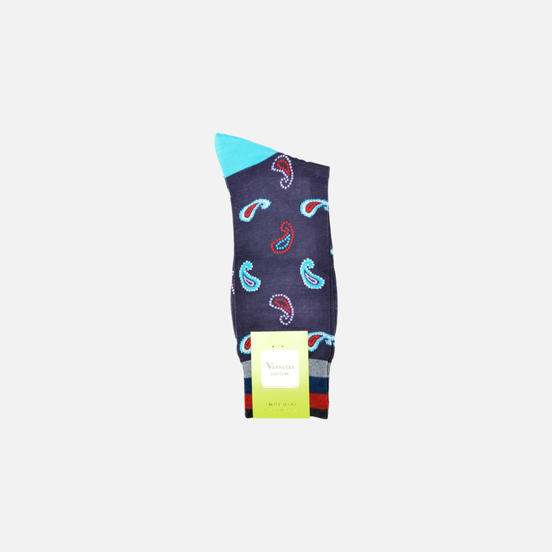 Vander Paisley Dress Socks - New Edition Fashion