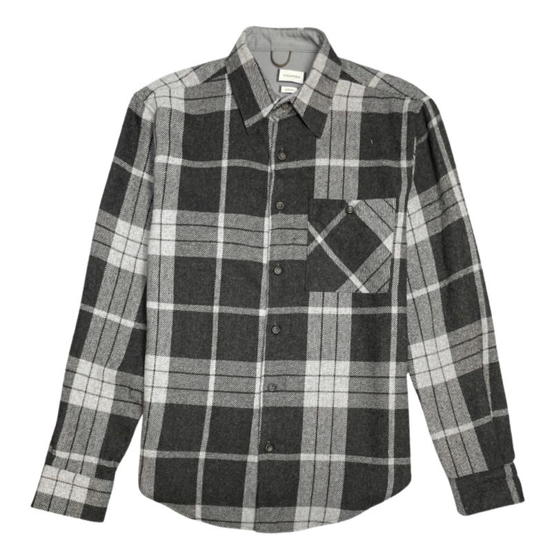 Vecchi Plaid Flannel Shirt