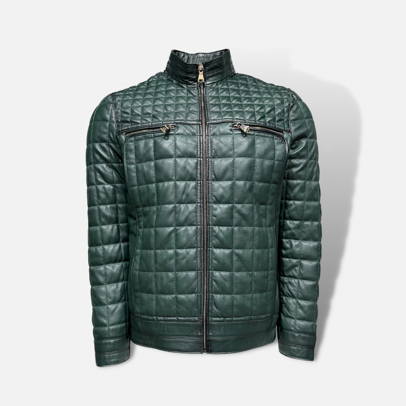 Denzel Quilted Leather Jacket