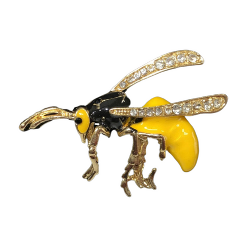 Brody Hornet Lapel Pin Brooch