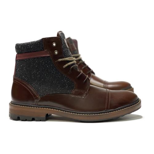 Ruulen Cap Toe Boots - New Edition Fashion