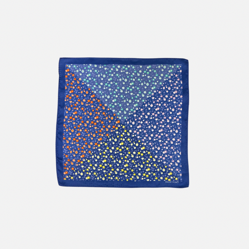 Itiel Floral Pocket Square