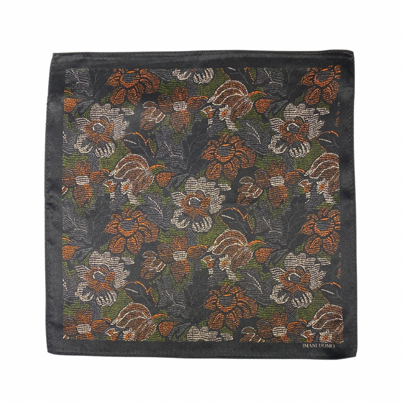 Iakobos Floral Pocket Square