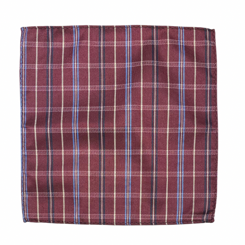 Issachar Plaid Pocket Square