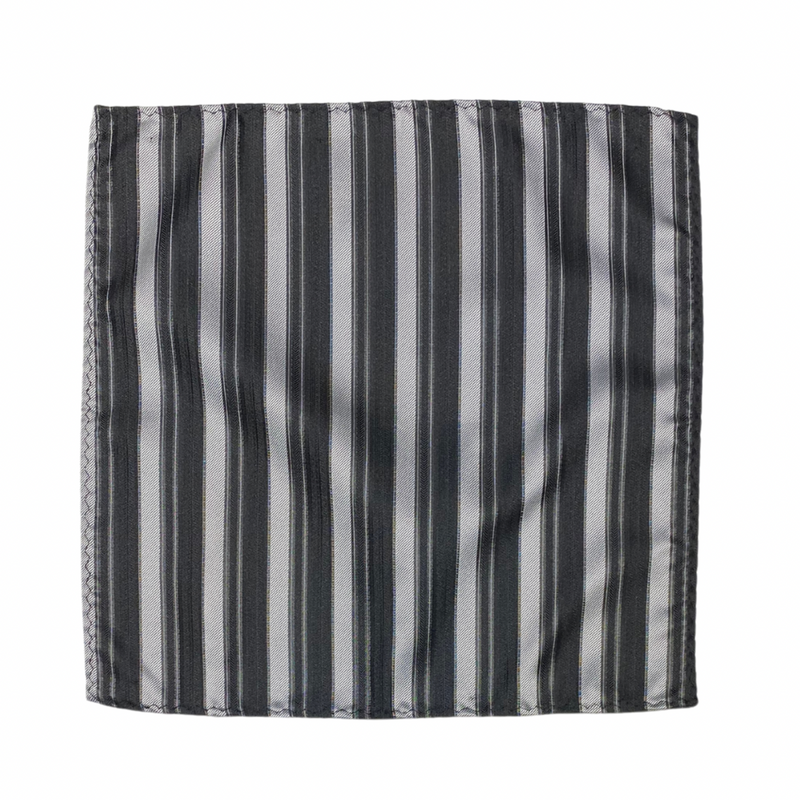 Brentt Striped Pocket Square