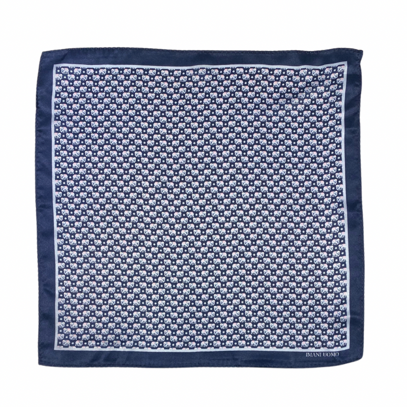 Iman Jacquard Pocket Square