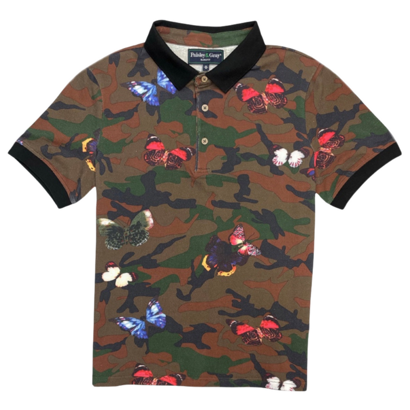 Pecos Camo Pique Polo