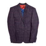 Ezio Plaid Tweed Blazer
