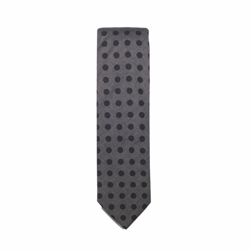 Thayer Polka Dot Cotton Tie