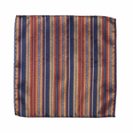Ander Floral Stripe Pocket Square