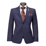 Williams Windowpane Vested Suit