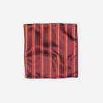 Bakari Striped Pocket Square