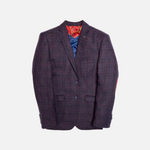 Ezio Plaid Tweed Blazer
