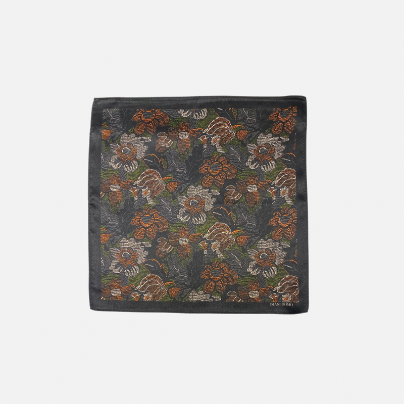 Iakobos Floral Pocket Square