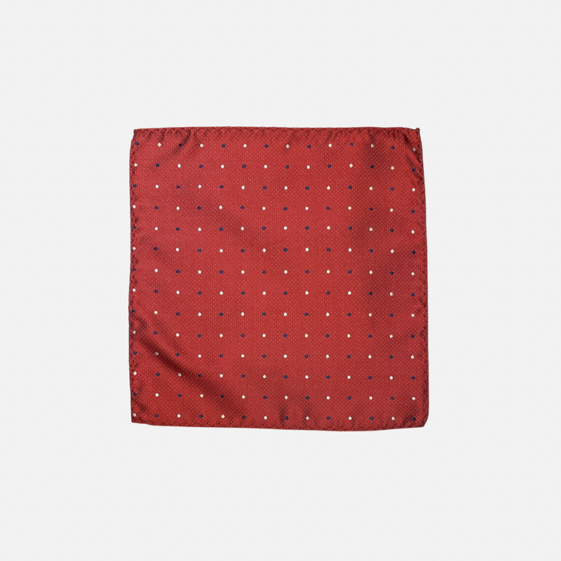 Alvaro Polka Dot Pocket Square