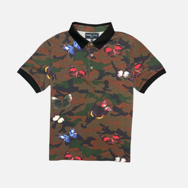 Pecos Camo Pique Polo