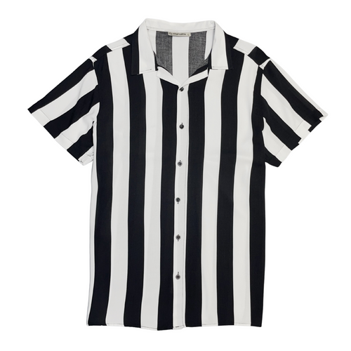 Camara Striped Revere Collar Shirt
